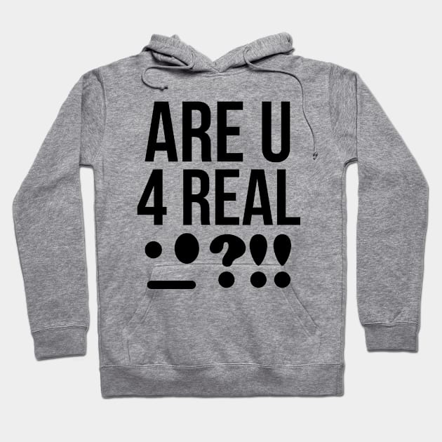 Bruh!!! Are you for real?! Hoodie by mksjr